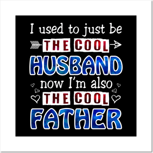 I Used To Just Be The Cool Husband Now I_m The Cool Father Posters and Art